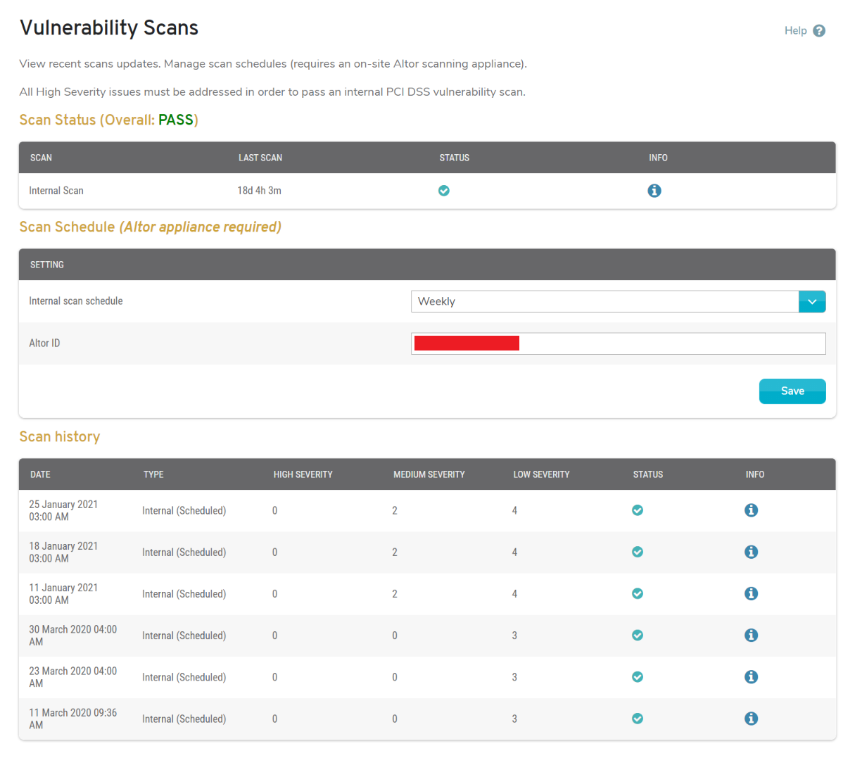Vulnerability Scans - Mako Networks Documentation